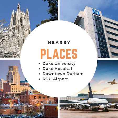 Trifecta Historic Brick 2Br Getaway Superhost Lejlighed Durham Eksteriør billede