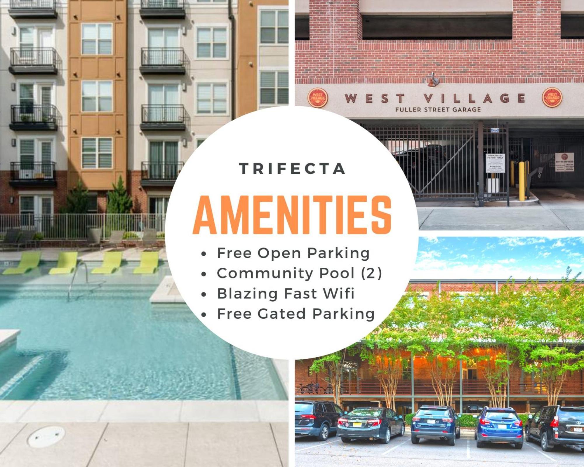 Trifecta Historic Brick 2Br Getaway Superhost Lejlighed Durham Eksteriør billede